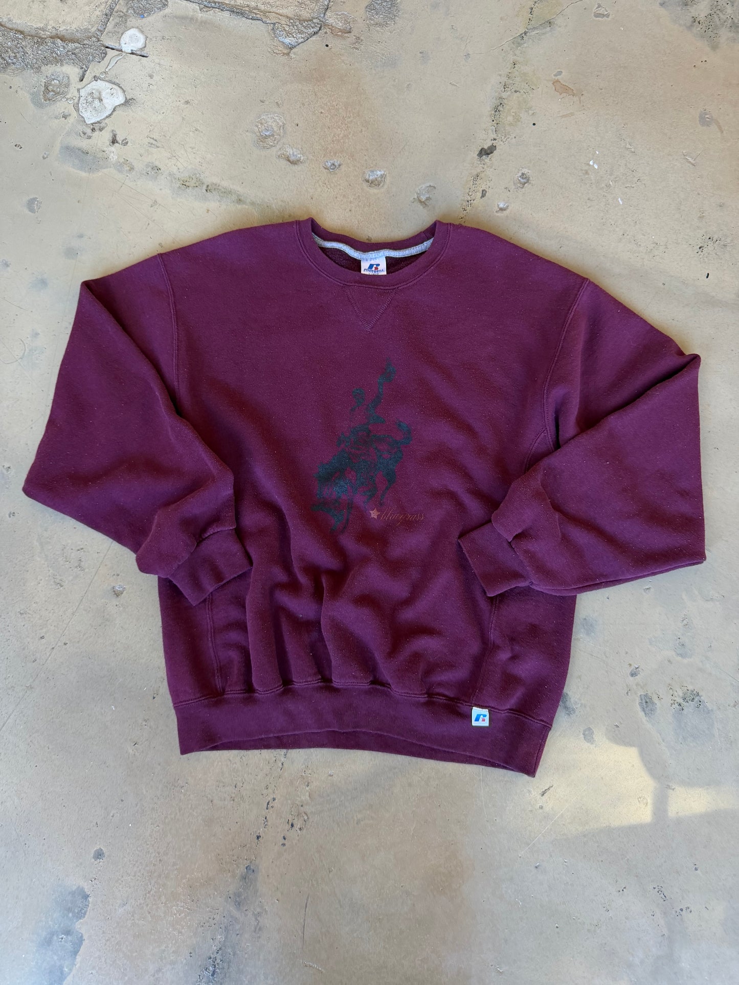 (L) Maroon Bluegrass Sweatshirt