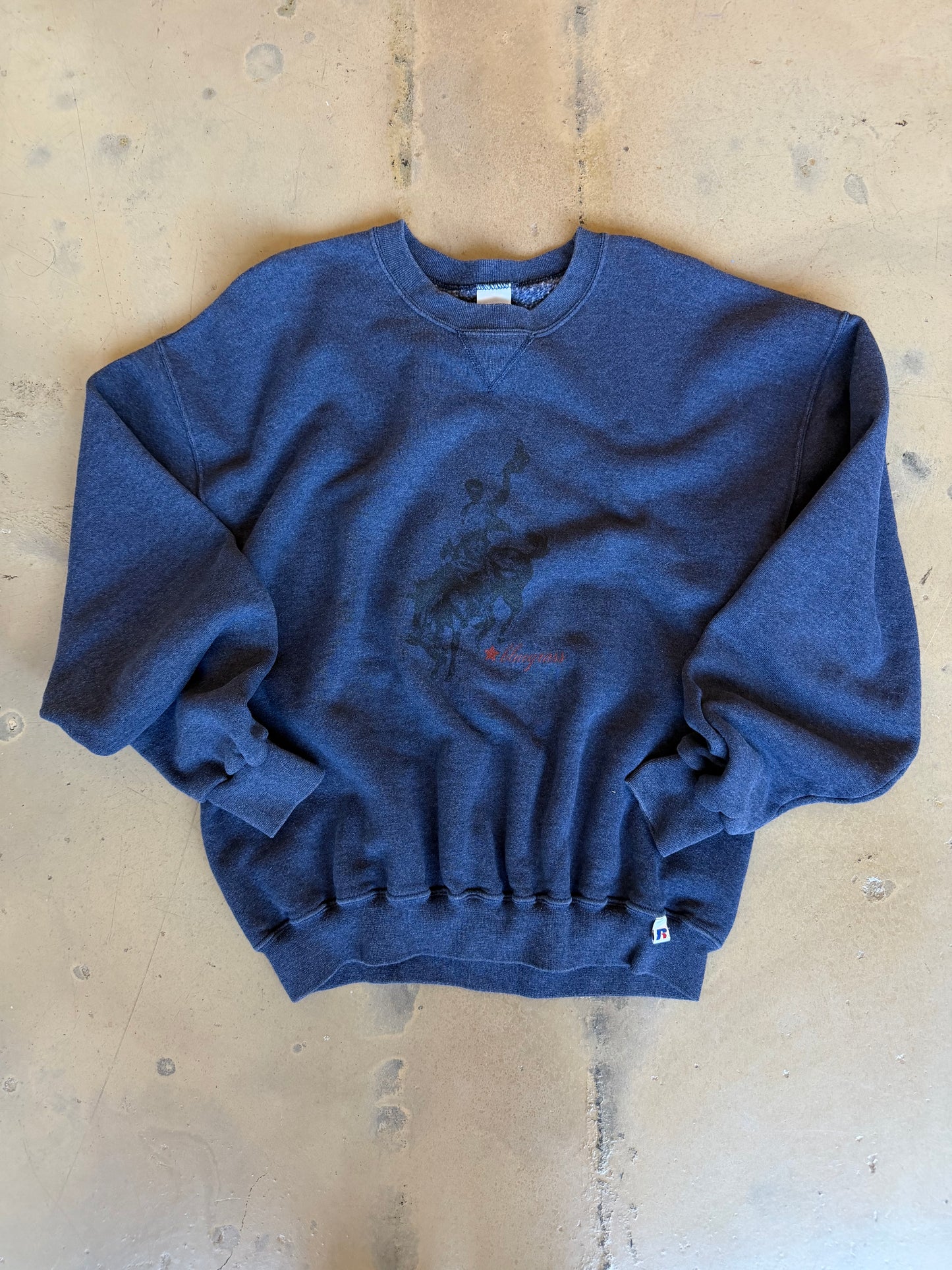 (L/XL) Navy Bluegrass Sweatshirt