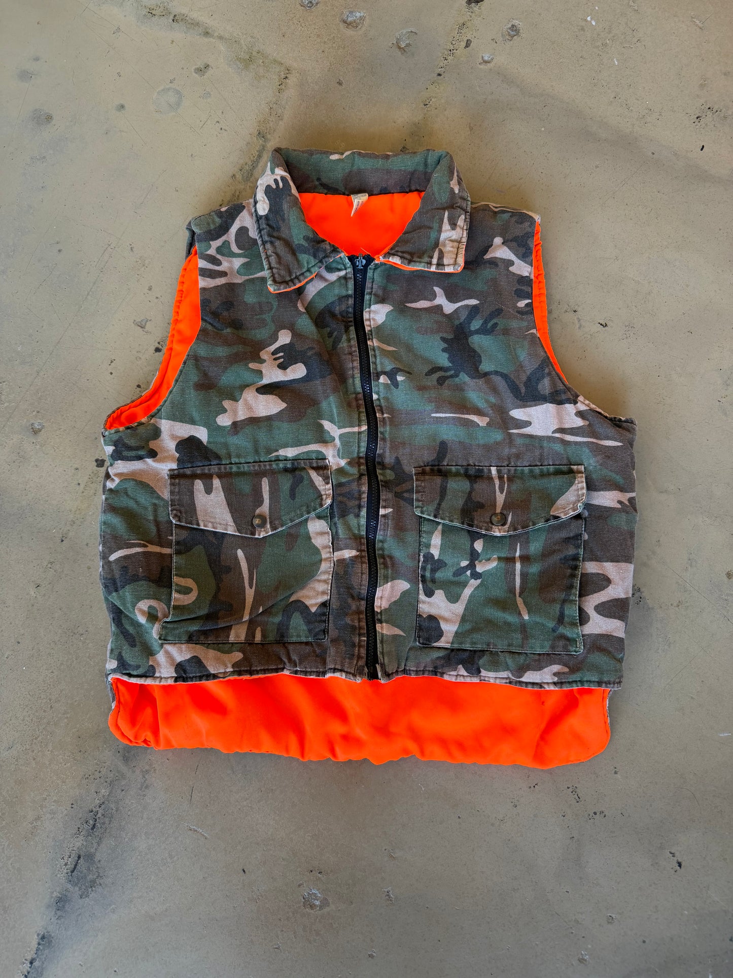 (L) OG Classic Camo Vest Jacket