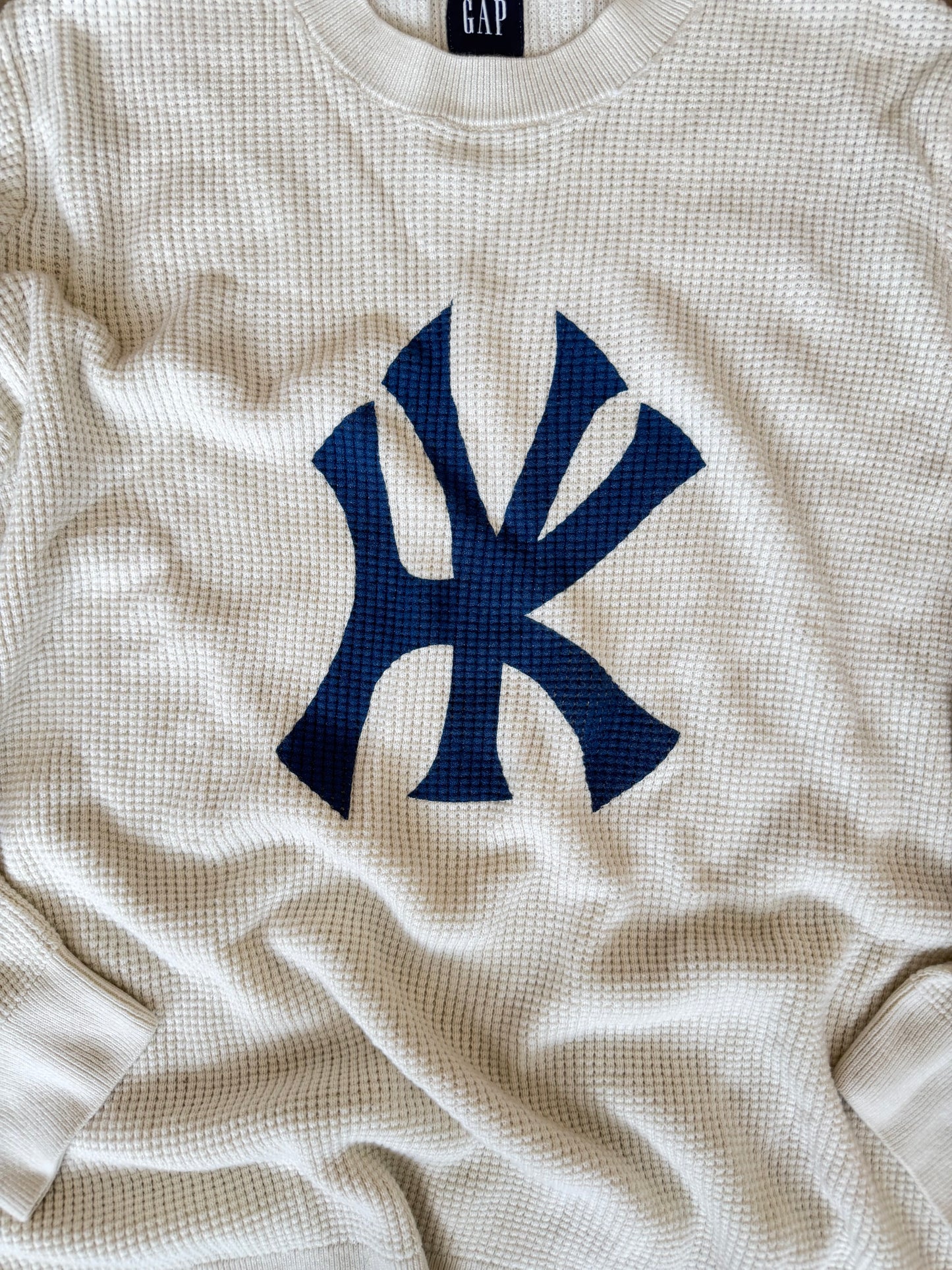 (L) NYKY Cream Thermal Long Sleeve