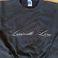 (L) Black Script Sweatshirt