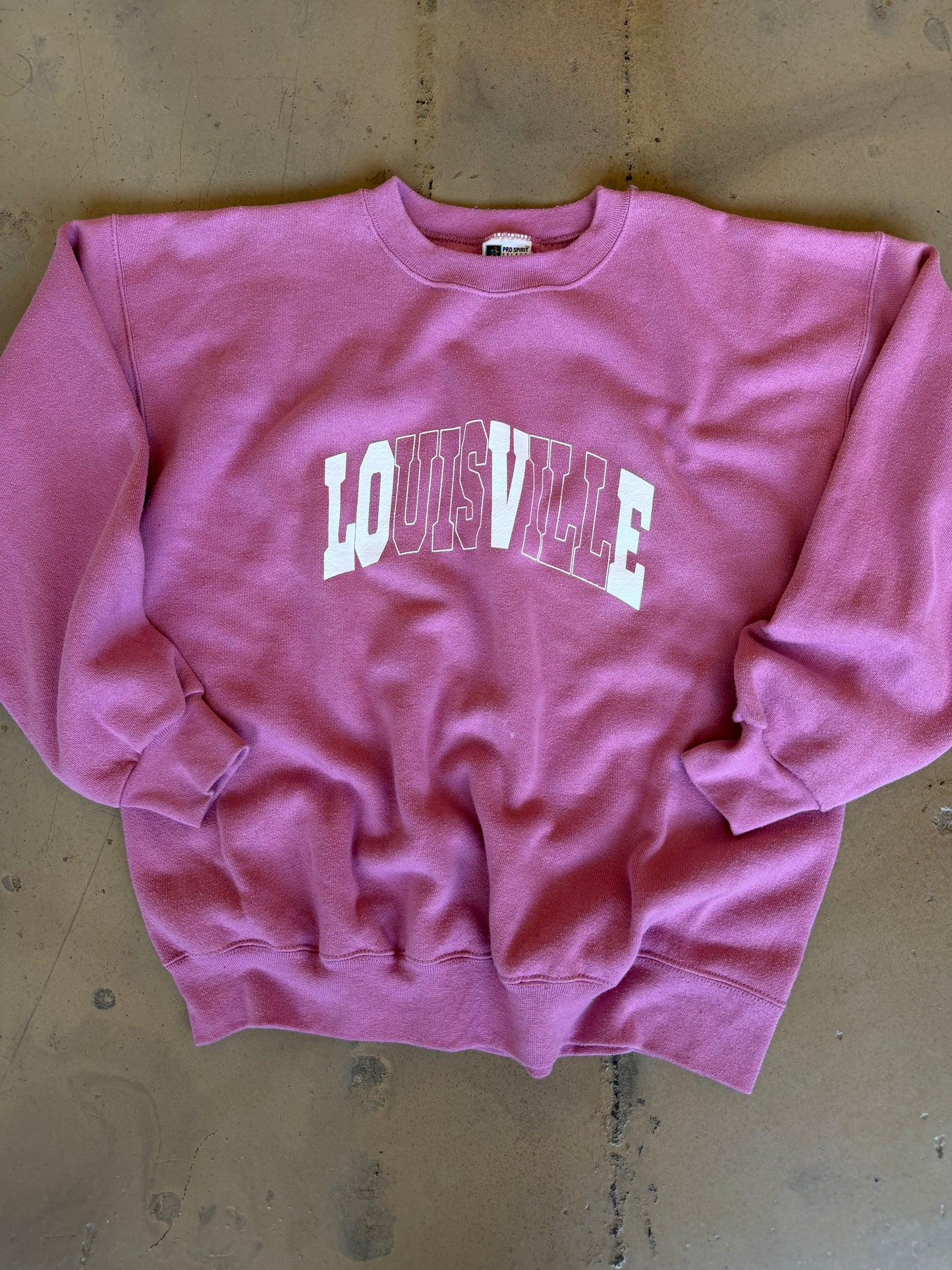 (L/XL) OG Classic Pink Sweatshirt