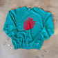 (L/XL) Strawberry Teal Sweatshirt