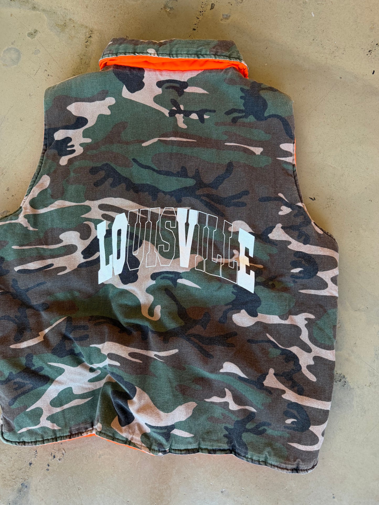 (L) OG Classic Camo Vest Jacket