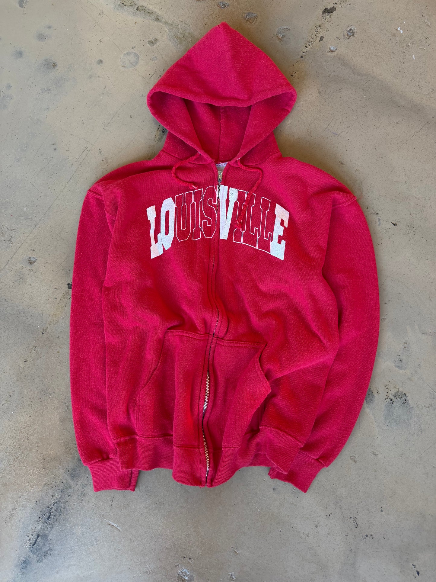 (XS/S) Red OG Classic Zip Up Jacket