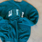 (XL) OG Classic Teal Sweatshirt