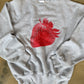 (M) Grey Strawberry Sweatshirt