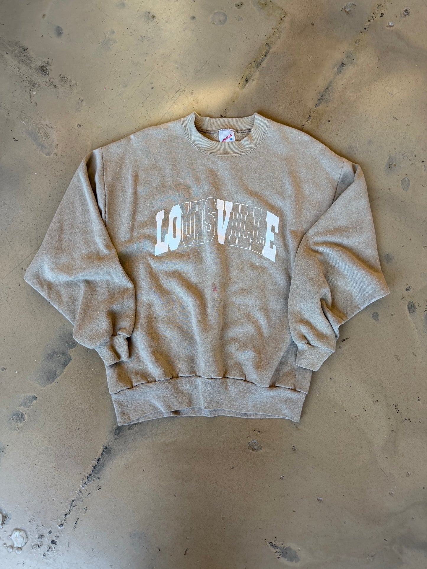 (S/M) OG Classic Tan Sweatshirt