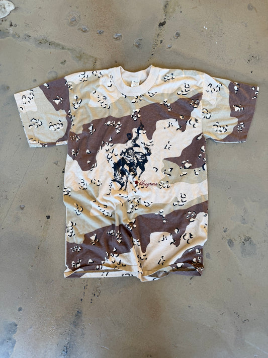 (Slim L) Camo Bluegrass Tee