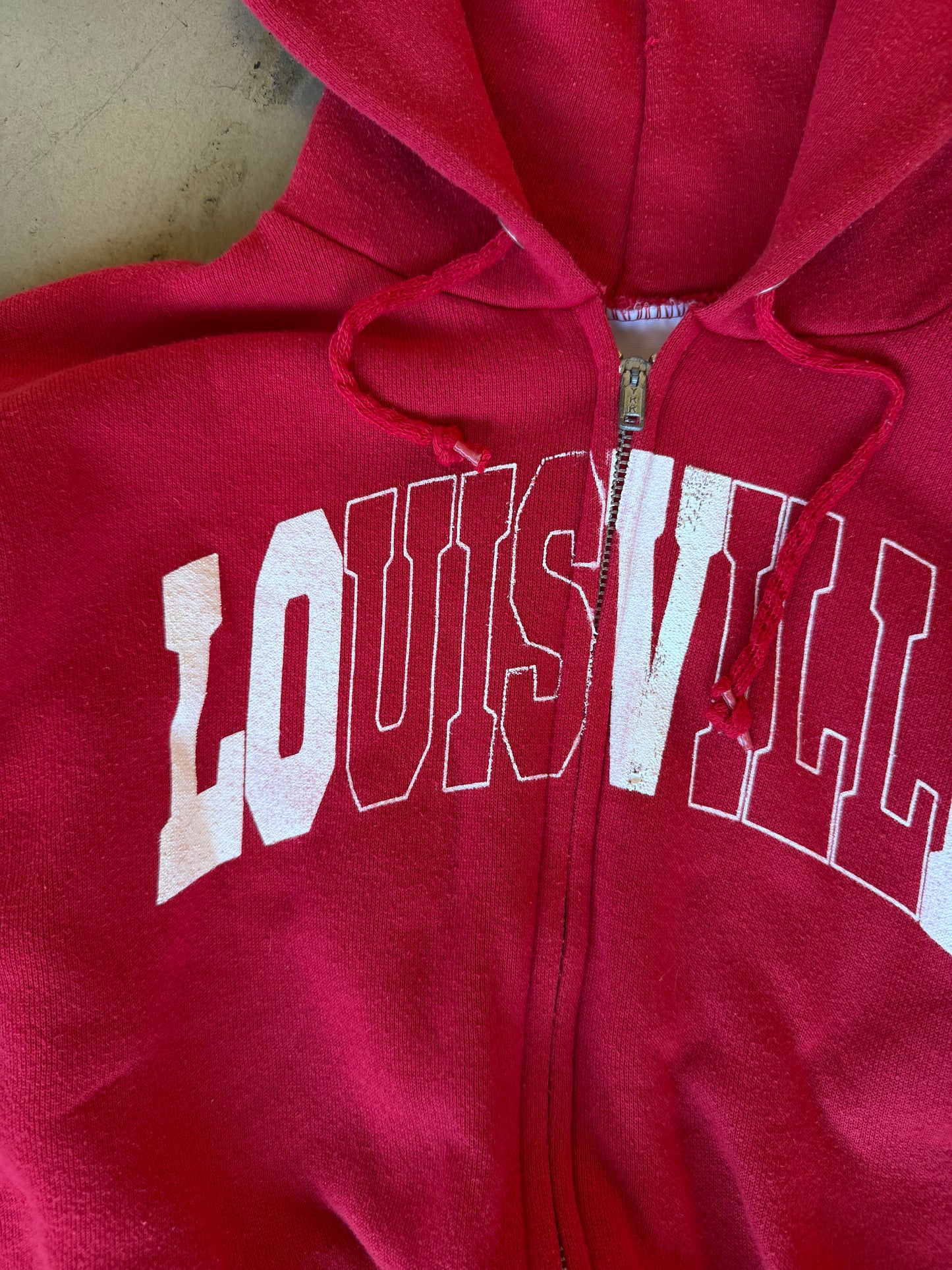 (XS/S) Red OG Classic Zip Up Jacket