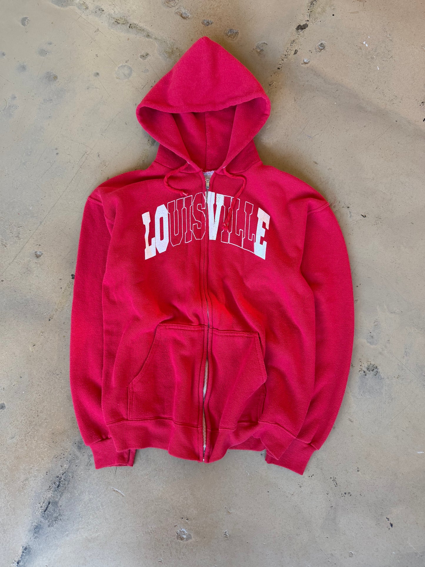 (XS/S) Red OG Classic Zip Up Jacket