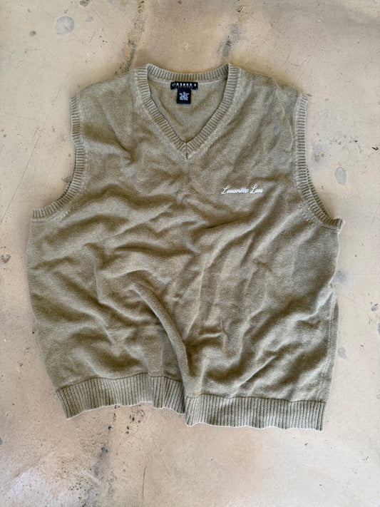 (M/L) Embroidered Sweater Vest