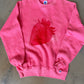(S) Pink Strawberry Sweatshirt