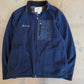 (L) Embroidered Fleece Navy Blue Jacket