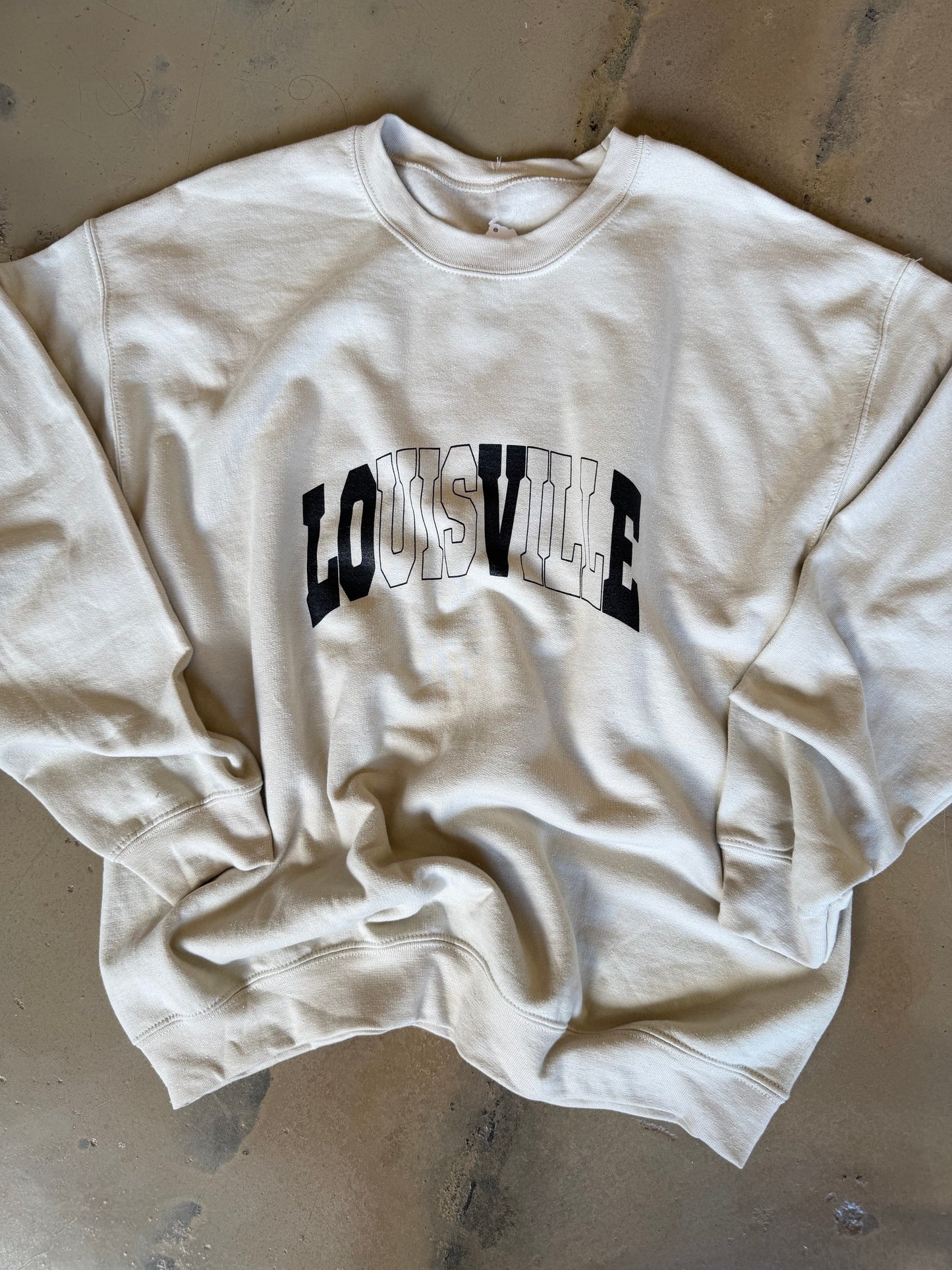 (L) OG Classic Cream Sweatshirt