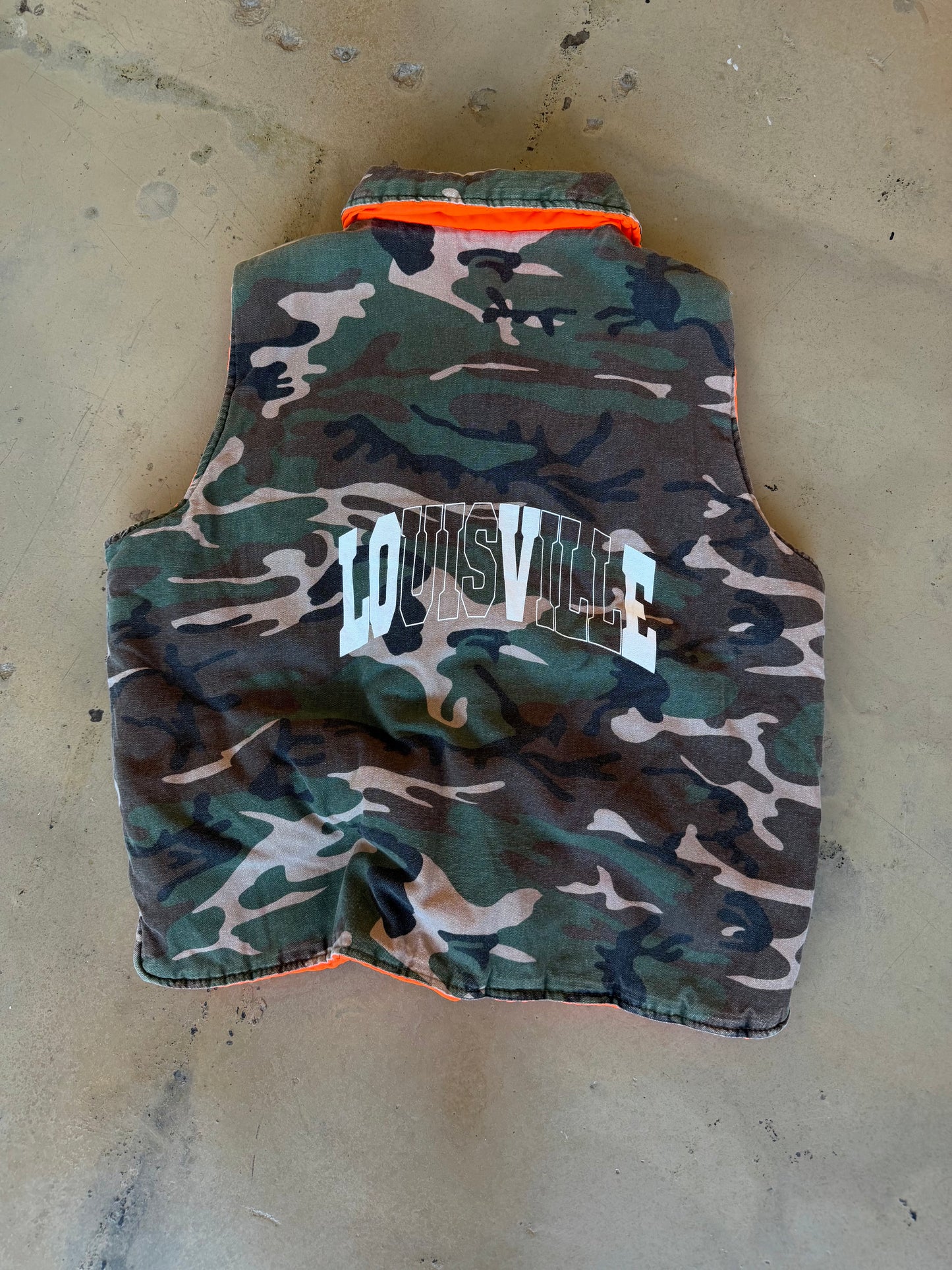 (L) OG Classic Camo Vest Jacket