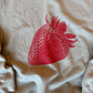 (L) Tan Strawberry Sweatshirt