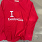 (Women’s L/XL) I Love Lou Thermal Sweatshirt