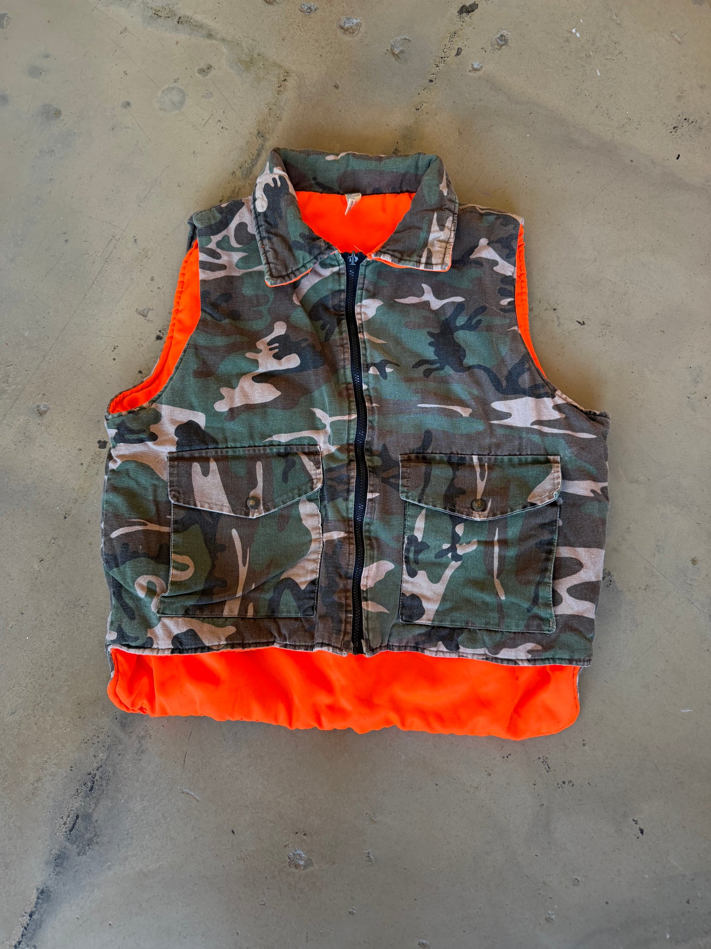 (L) OG Classic Camo Vest Jacket