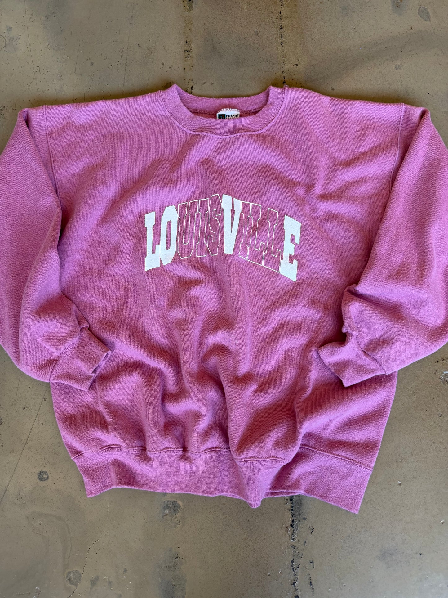 (L/XL) OG Classic Pink Sweatshirt