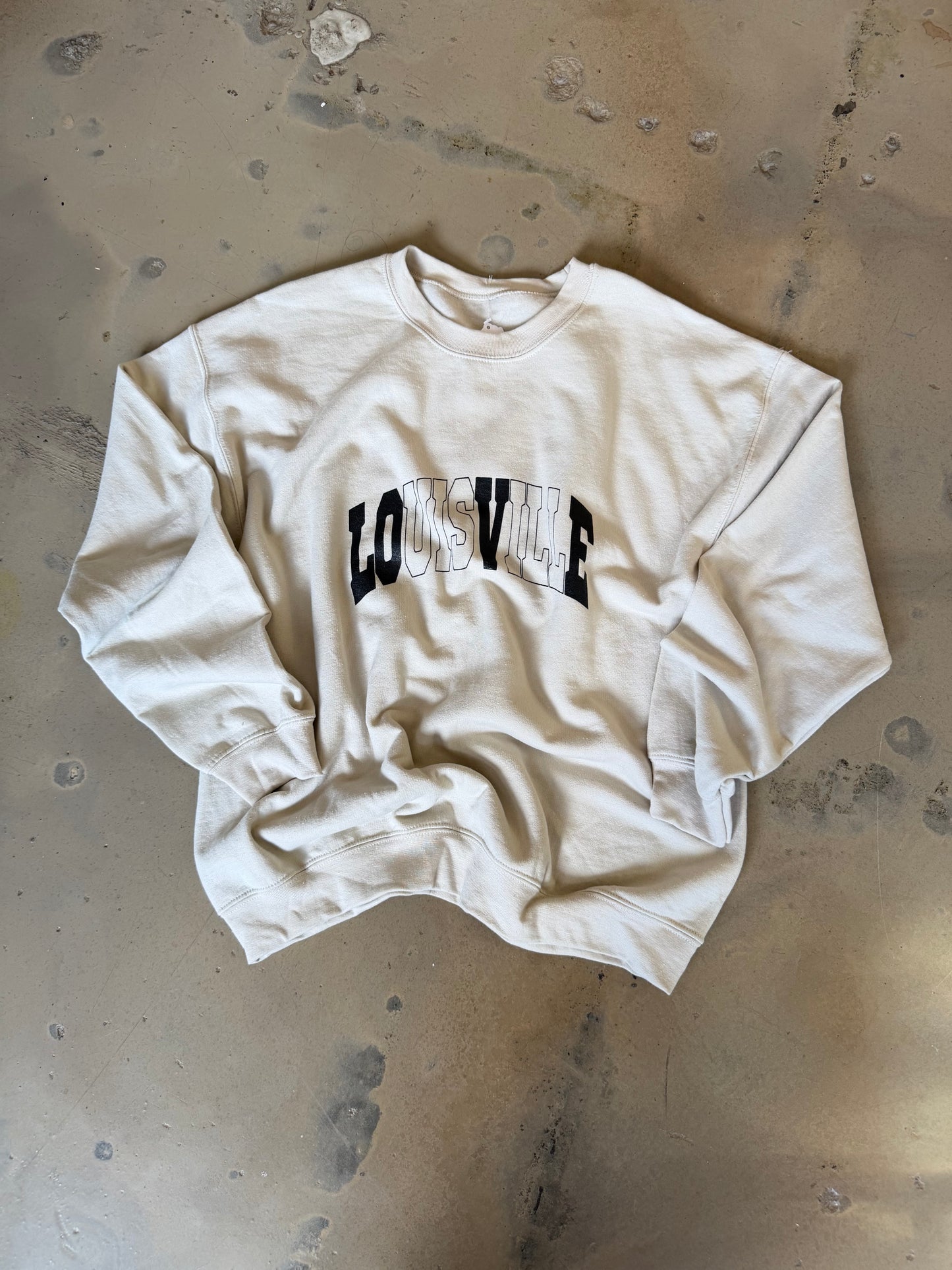 (L) OG Classic Cream Sweatshirt