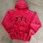 (L) OG Classic Worn Red Hoodie