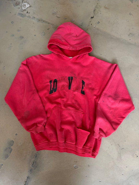 (L) OG Classic Worn Red Hoodie