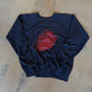 (M/L) Black Strawberry Sweatshirt