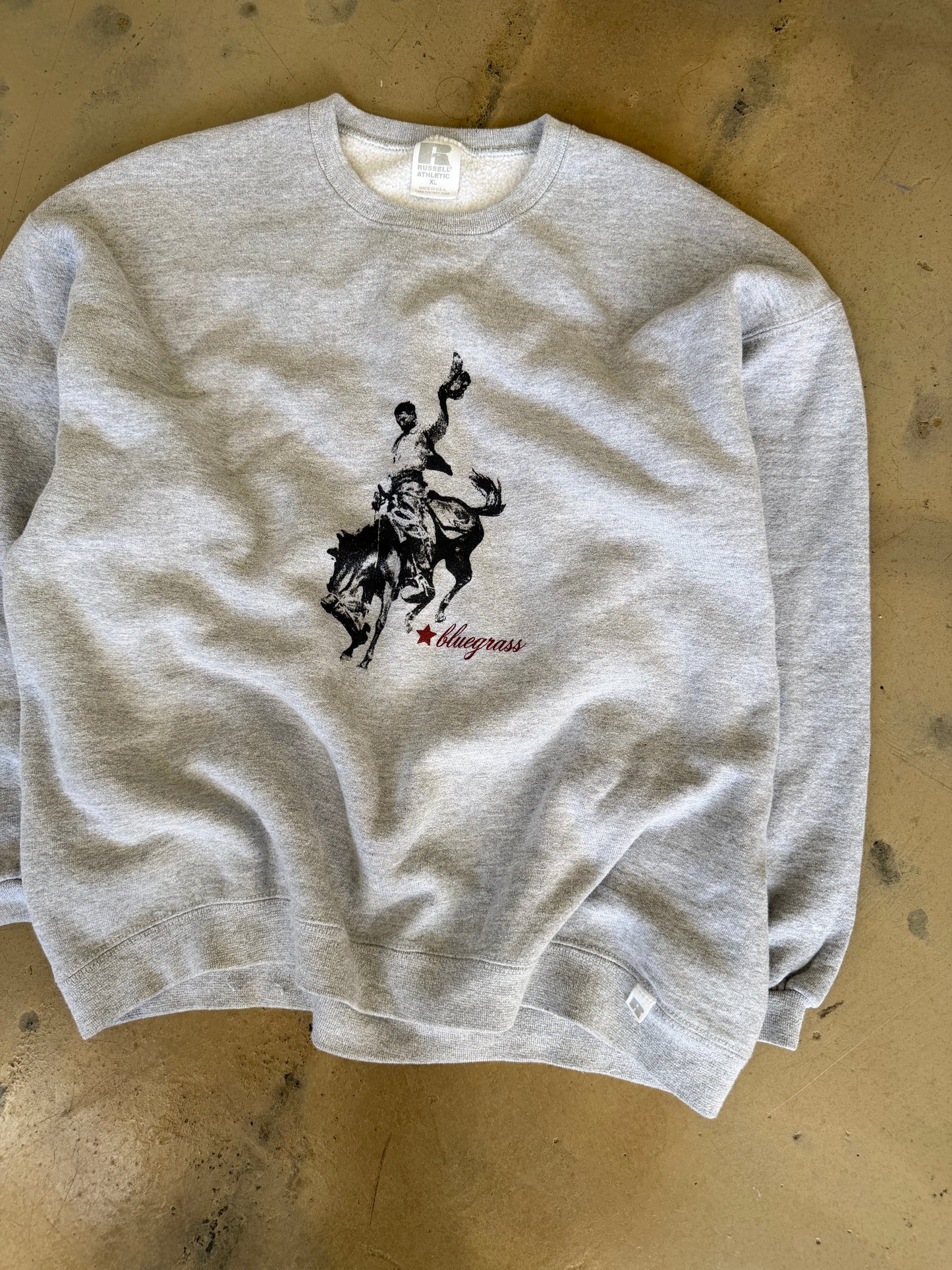 (M) Bluegrass Grey Sweatshirt