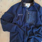 (L) Embroidered Fleece Navy Blue Jacket
