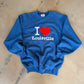 (M) I Love Lou Blue Sweatshirt
