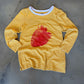 (Women’s M/L) Yellow Strawberry Long Sleeve
