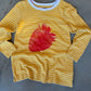 (Women’s M/L) Yellow Strawberry Long Sleeve