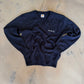 (S) Embroidered Black Sweater