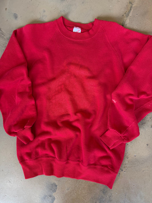 (S) Red Strawberry Sweatshirt