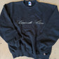 (L) Black Script Sweatshirt