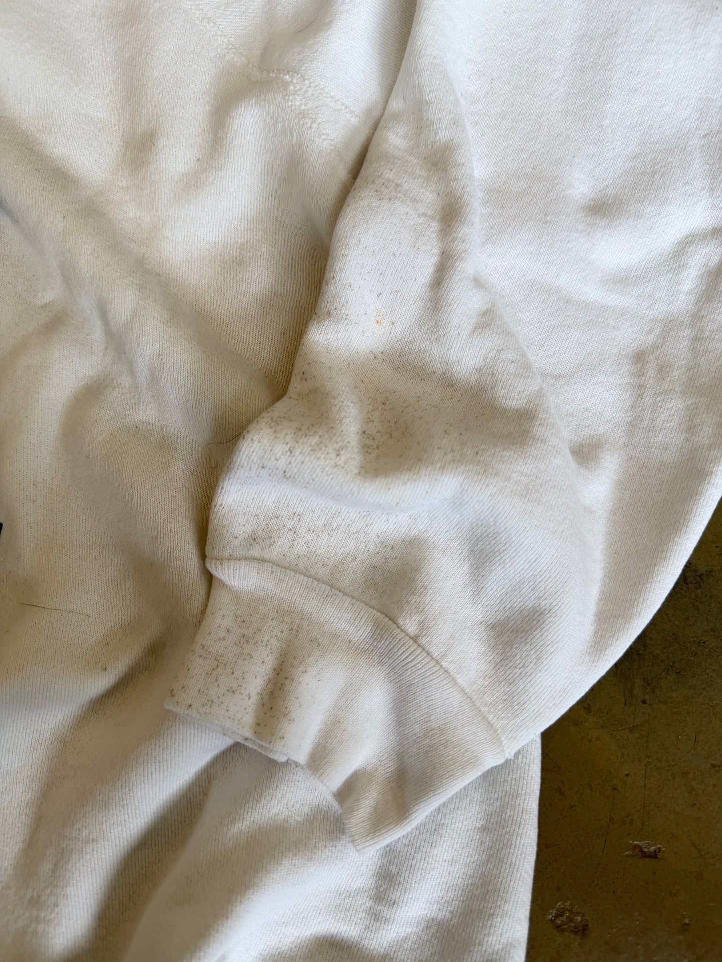 (L) White NYKY Sweatshirt