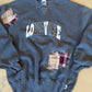(L) OG Classic Dark Grey Patchwork Sweatshirt