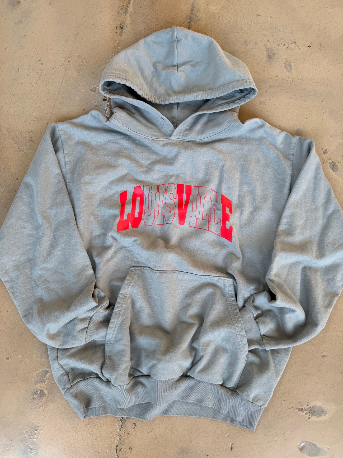 (L) OG Classic Cool Blue Hoodie