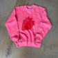 (S) Pink Strawberry Sweatshirt