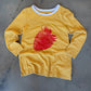 (Women’s M/L) Yellow Strawberry Long Sleeve