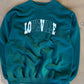 (XL) OG Classic Teal Sweatshirt